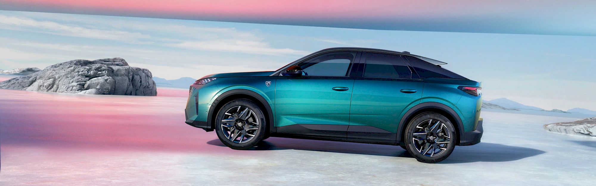 Peugeot 3008 halad az úton