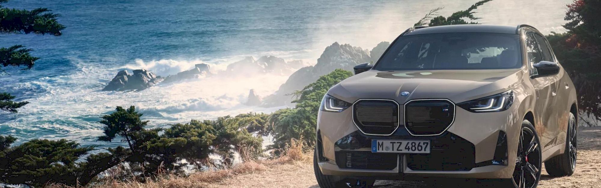 BMW X3 M 20d xDrive áll a tengerparton